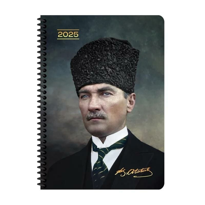 KESKIN AJANDA GUNLUK 2025 17x24 SPR.BASKOMUTAN