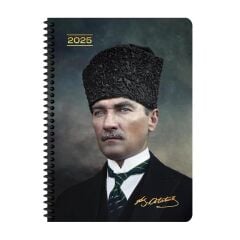 KESKIN AJANDA GUNLUK 2025 17x24 SPR.BASKOMUTAN