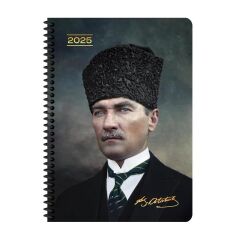 KESKIN AJANDA GUNLUK 2025 17x24 SPR.BASKOMUTAN