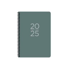 KESKIN AJANDA GUNLUK 2025 17x24 SPR.YESIL 600051