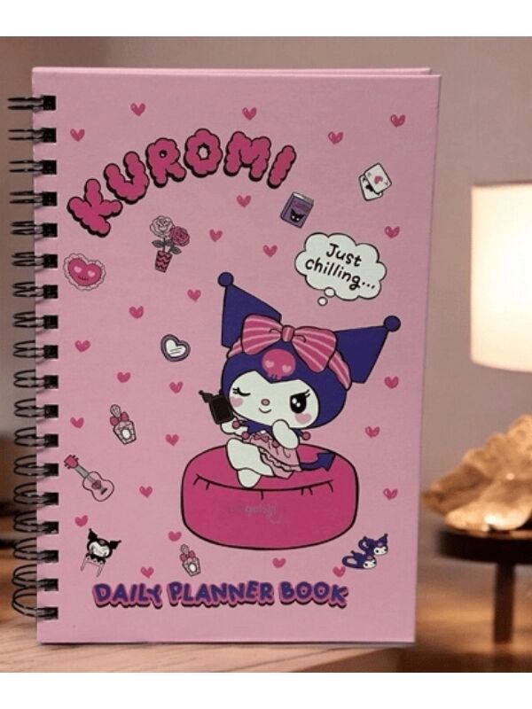 KUROMI DAILY PLANNER BOOK PEMBE (1583033)