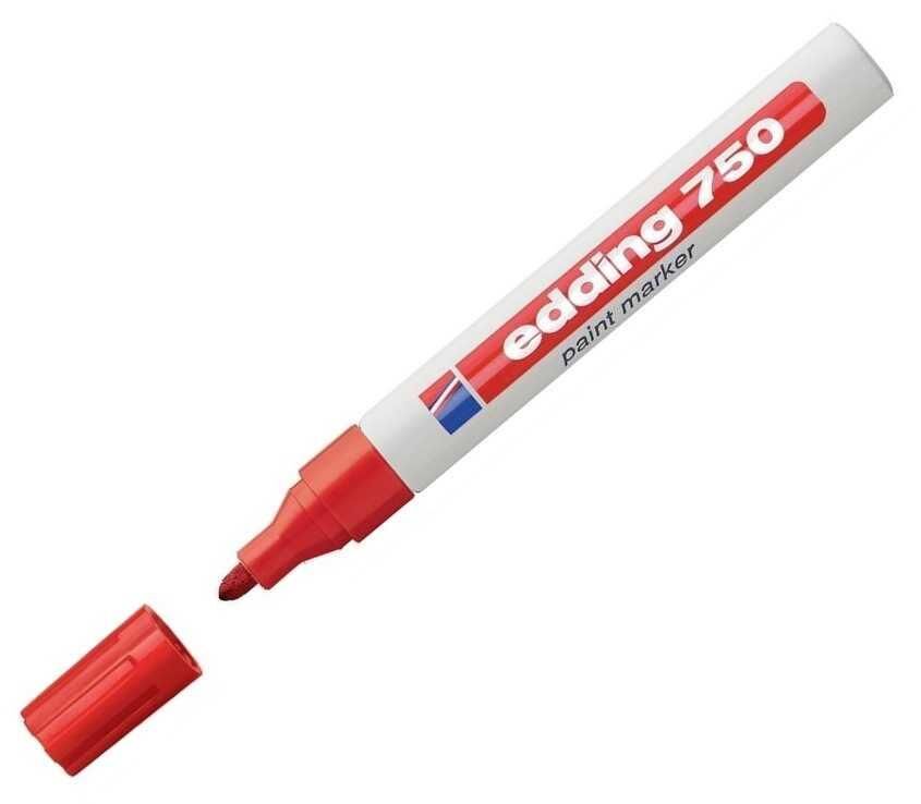 EDDING 750 HOBI SANAT KALEMI KIRMIZI 1 LI