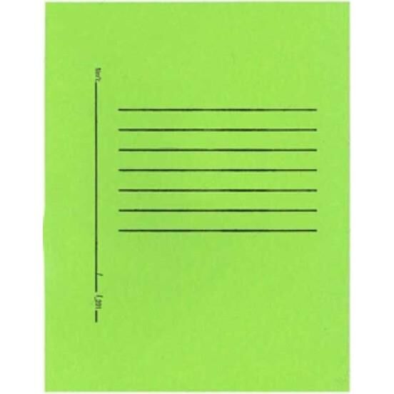 ALEMDAR LUX KARTON DOSYA TAM KAPAK YESIL 25 LI