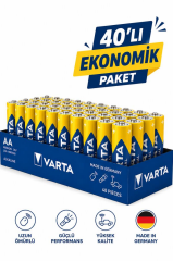 VARTA PIL INDUSTRIAL KALEM ALKALINE AA 40 LI (LR6)