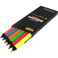 MONAMI NEON JUMBO  KURU BOYA  FOSFORLU 6 RENK
