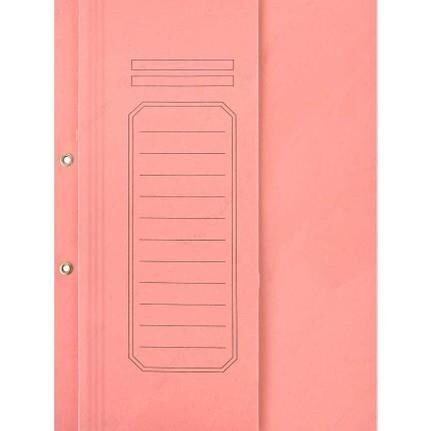 ALEMDAR LUX KARTON DOSYA YARIM KAPAK PEMBE 25 LI