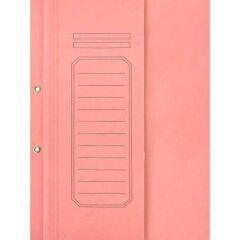 ALEMDAR LUX KARTON DOSYA YARIM KAPAK PEMBE 25 LI