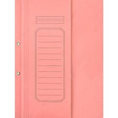 ALEMDAR LUX KARTON DOSYA YARIM KAPAK PEMBE 25 LI