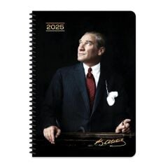 KESKIN AJANDA GUNLUK 2025 17x24 SPR.CUMHURBASKANI