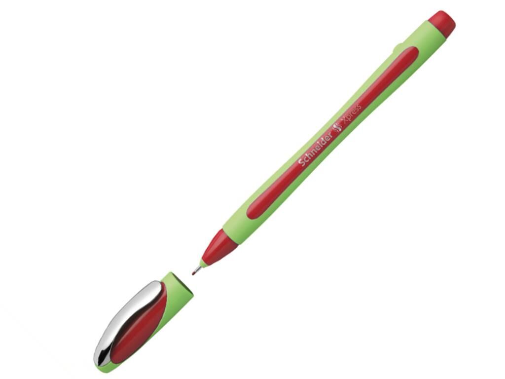 SCHNEIDER XPRESS FIBER UCLU KALEM 08 KIRMIZI