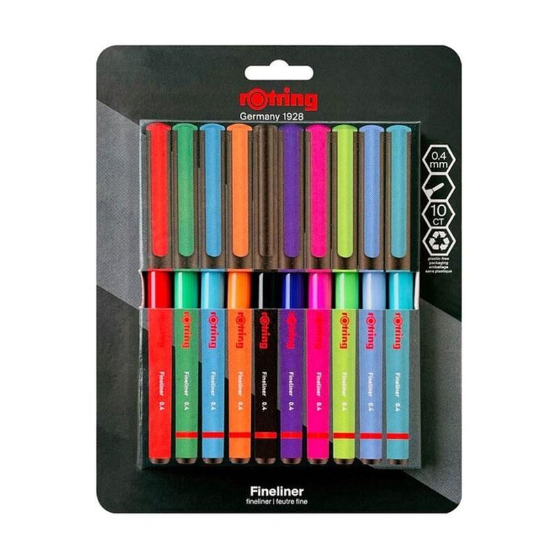 ROTRING FINELINER KECE UCLU 10 LU  2166220