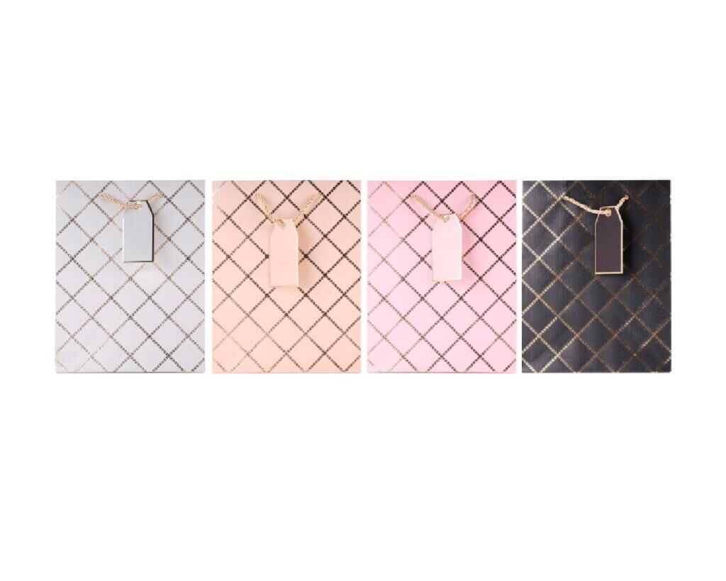 KOIGO GOLDEN GRID KARTON CANTA 23x18x10cm 210gr