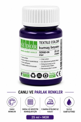 SUDOR KUMAS BOYASI 25ml. MOR