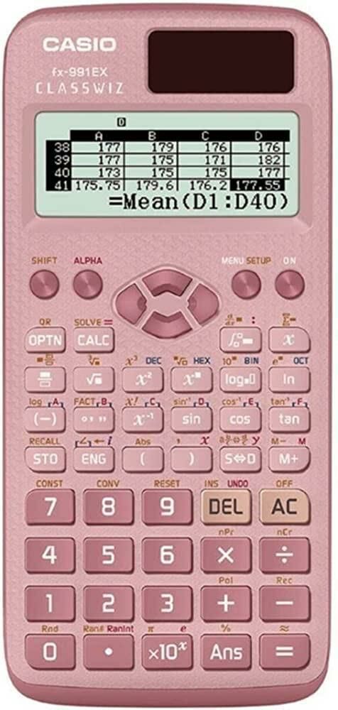 CASIO HESAP MAKINESI BILIMSEL FONK.PEMBE(FX-991EX)