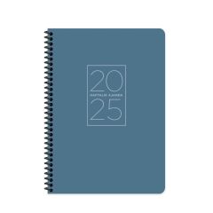 KESKIN AJANDA 20x28 HAFTALIK SPIRALLI MAVI 2027
