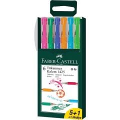 FABER CASTELL 1425 TUKENMEZ KALEM 5+1 BLISTERLI