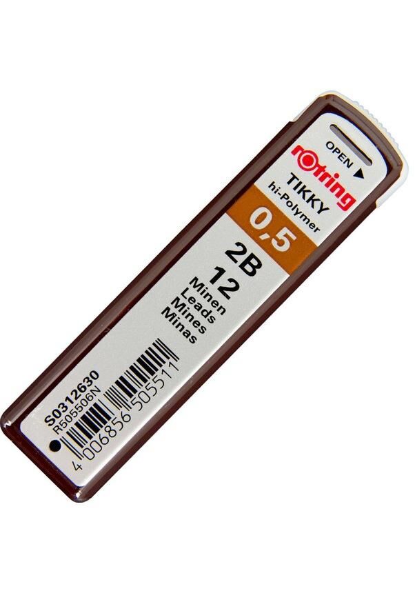 ROTRING MIN 05mm 2B TEKLI (S0312630)