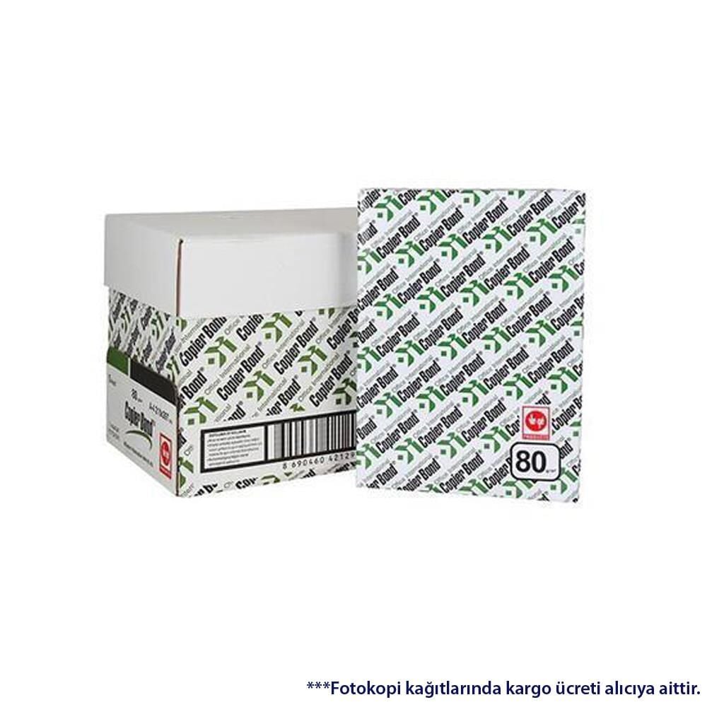 VEGE COPIER BOND FOTOKOPI KAGIDI A4  80gr 1 KOLI