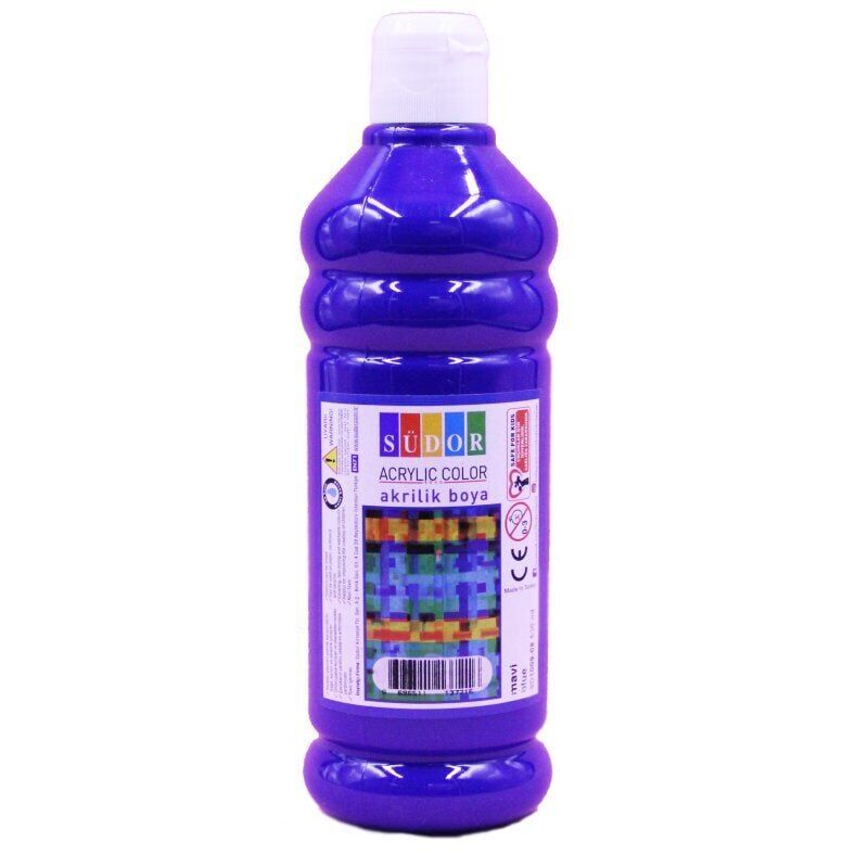 MASIS/SUDOR AKRILIK BOYA 500ML MAVI