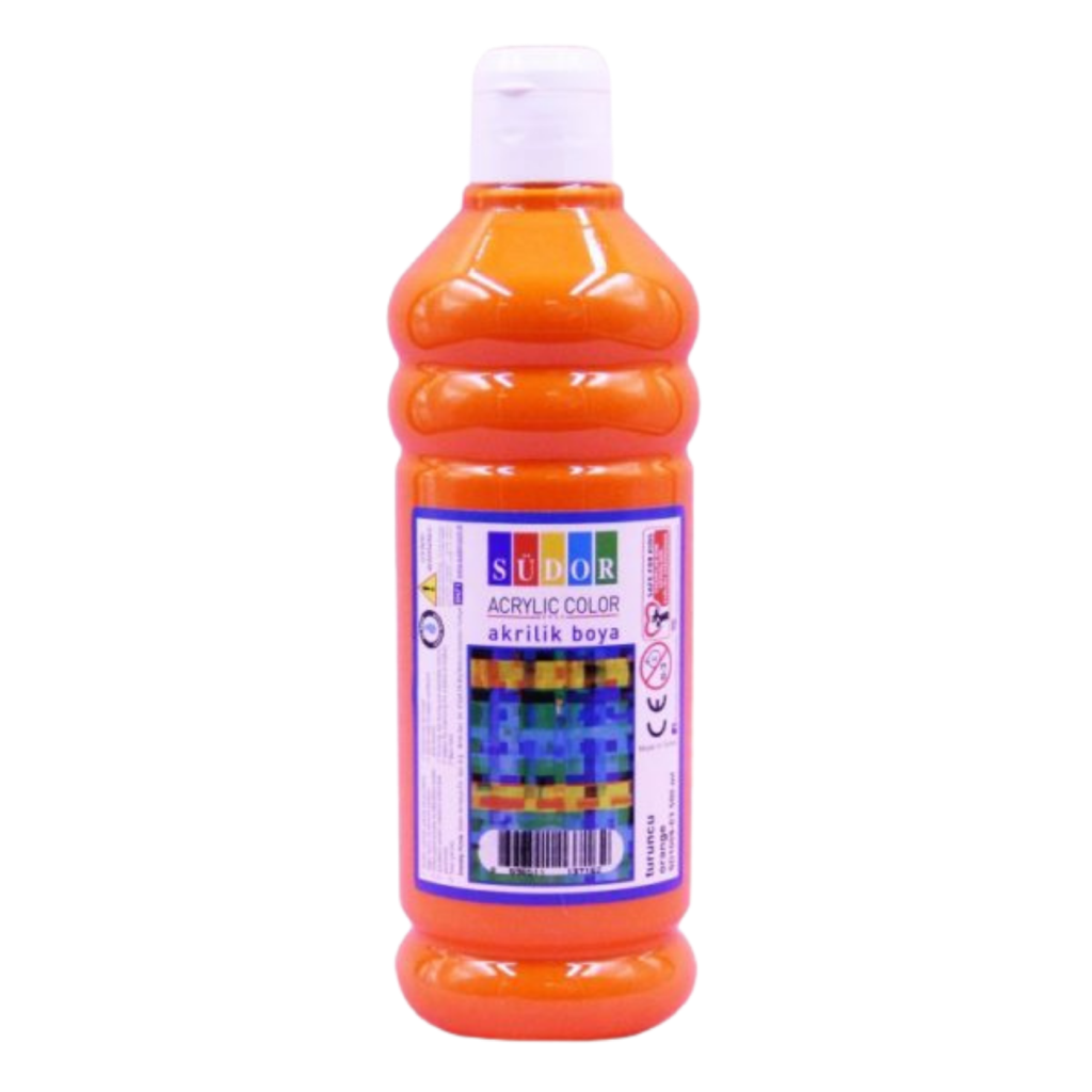 MASIS/SUDOR AKRILIK BOYA 500ML TURUNCU