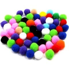 PUTI PONPON KARISIK RENKLI (00251)