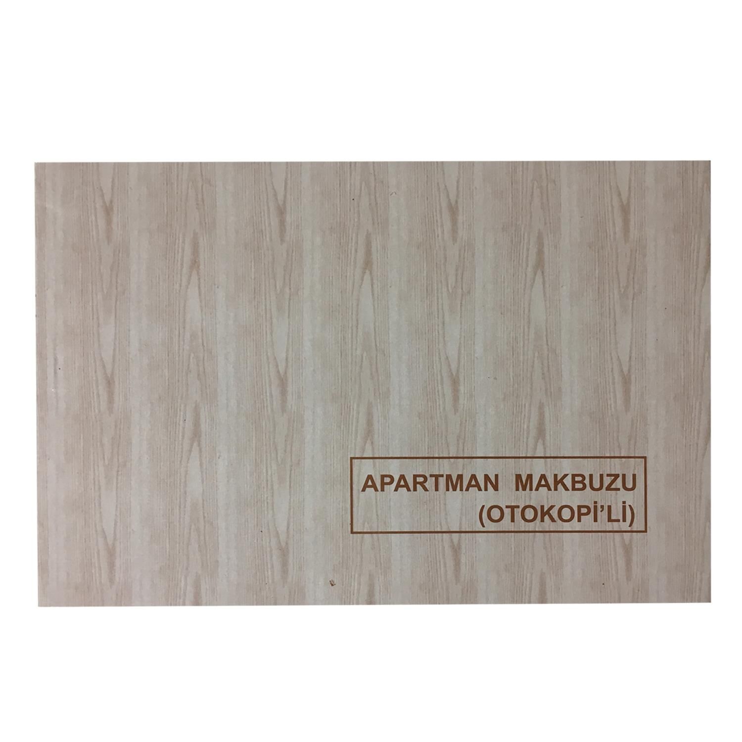 DILMAN APARTMAN GELIR GIDER MAKBUZU 14X20 2 NUSHA