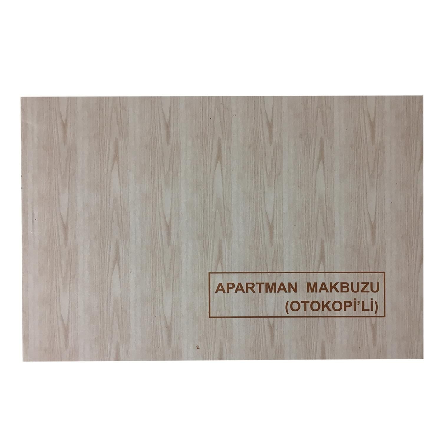 DILMAN APARTMAN GELIR GIDER MAKBUZU 14X20 2 NUSHA