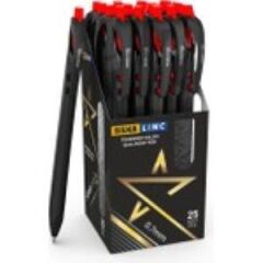 SILKA LINC STARONE TUKENMEZ KALEM KIRMIZI 25LI