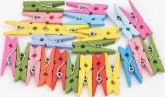 PUTI AHSAP MANDAL BUYUK RENKLI 12 LI (8801)