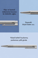 LAMY TUKENMEZ KALEM LOGO PASLANMAZ CELIK (206)