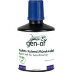 GEN-OF TAHTA KALEM MUREKKEBI MAVI 100cc (8602)