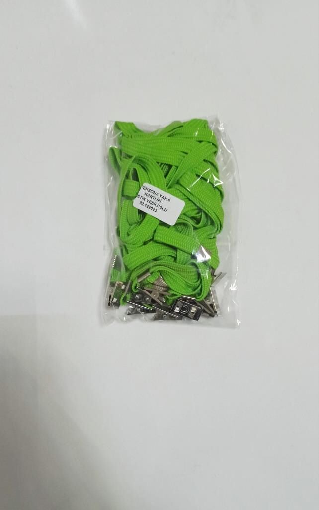 PERSONA YAKA KARTI IPI  ORGU FISTIK YESILI 10 LU