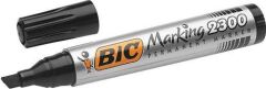 BIC PERMANENT MARKER 2300 KESIK UC SIYAH TEKLI
