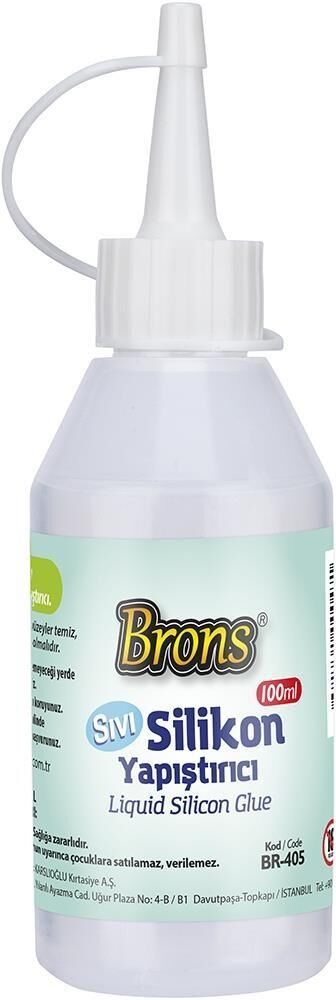 BRONS YAPISTIRICI SIVI SILIKON 100 ML BR-405