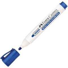 FABER CASTELL BEYAZ TAHTA KALEMI W20 MAVI DOLDURUL