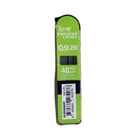 SERVE DEEP MEKANIK KALEM UCU 0.9MM 2B ELMA YESILI