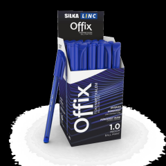 SILKA LINC OFFIX TUKENMEZ KALEM MAVI 50LI