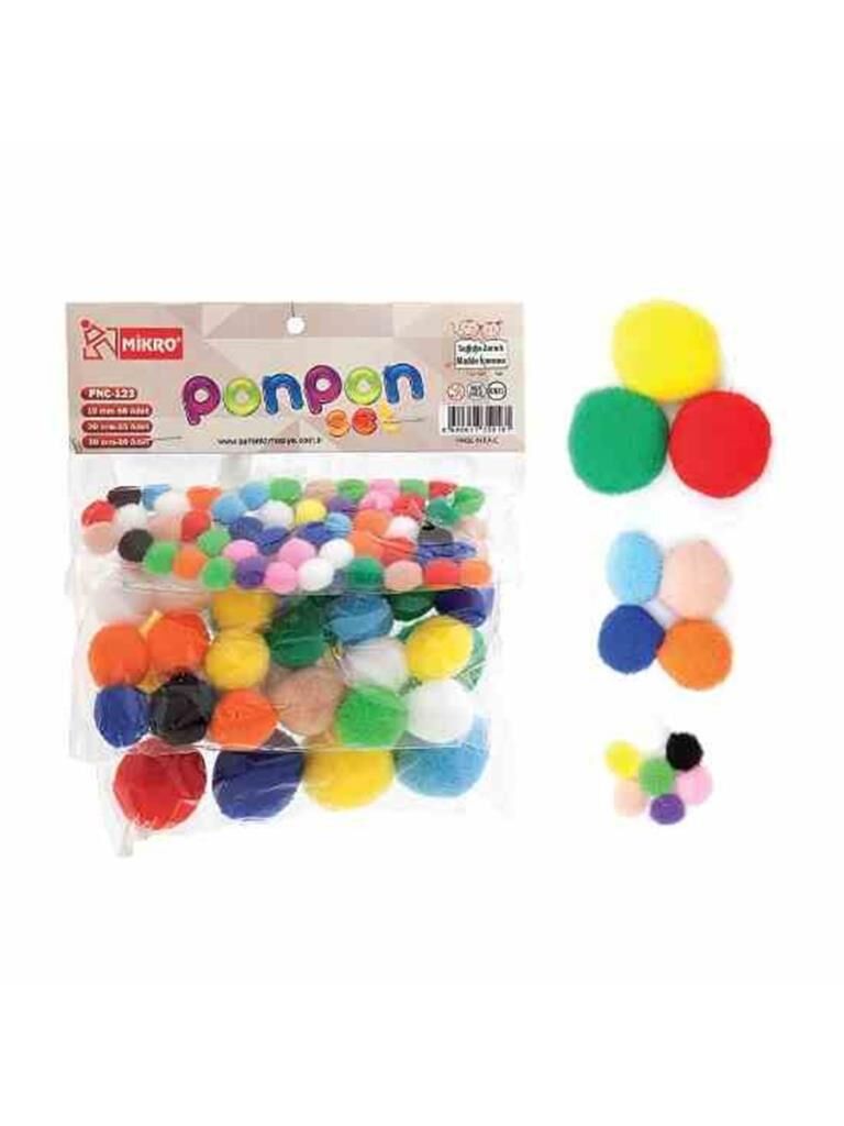 MIKRO 3 LU PONPON SET (PNC-123)