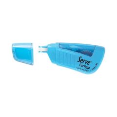 SERVE CORTAPE SERIT SILICI 5MMx8MT FOSFORLU MAVI