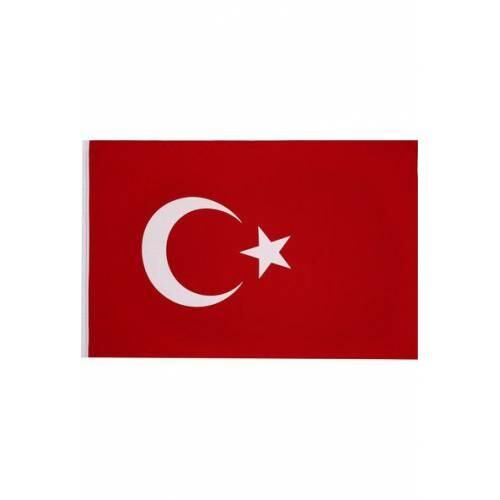 VATAN MASA BAYRAK SATEN DORTGEN CIFT KAT15x22.5cm.