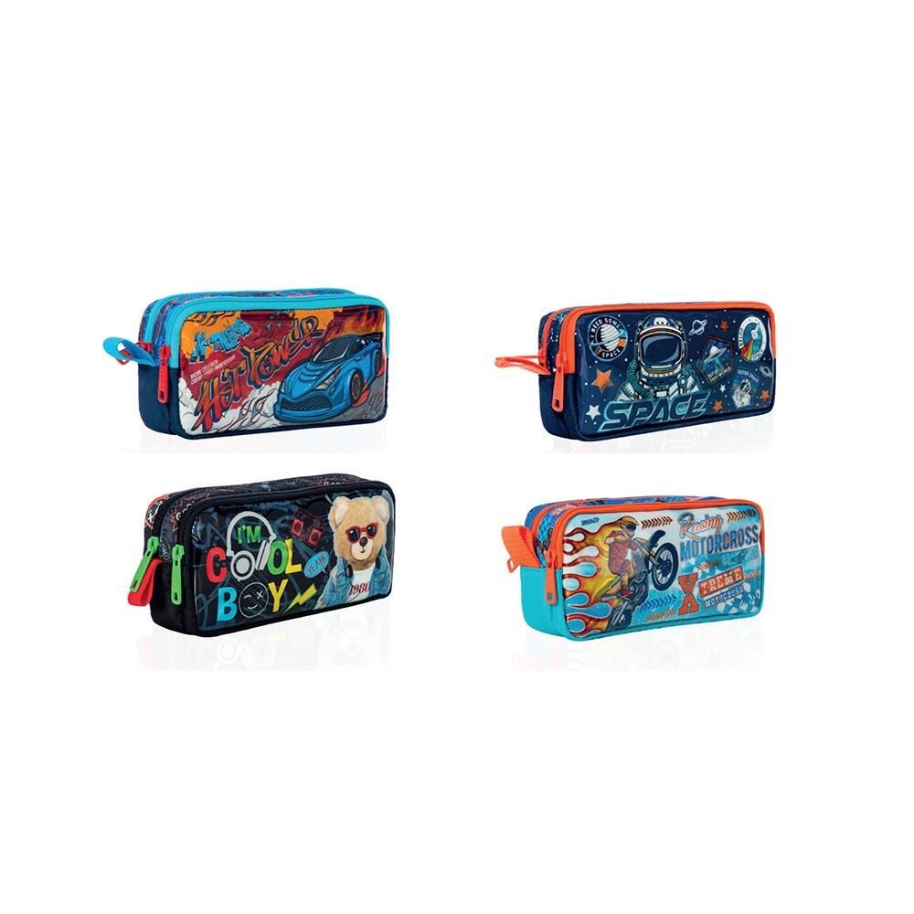 FABER KIDS KALEM CANTASI CIFT GOZLU ERKEK