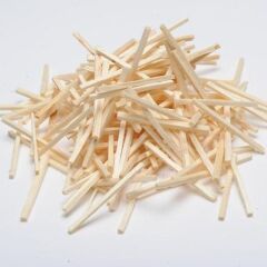 PUTI AHSAP KIBRIT COPU NATURAL 200 LU (00947)