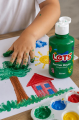 LETS PARMAK BOYASI 250ml. YESIL L5607
