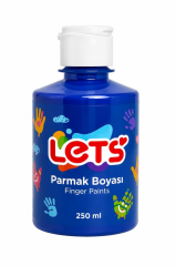 LETS PARMAK BOYASI 250ml. MAVI L5606