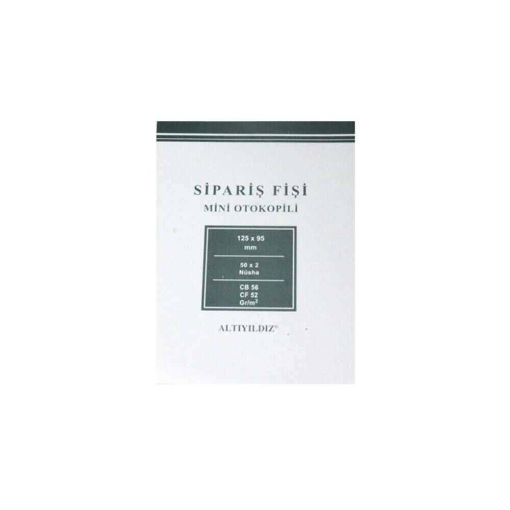 ALTINYILDIZ MATBUU DEFTER SIPARIS FISI MINI