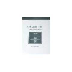 ALTINYILDIZ MATBUU DEFTER SIPARIS FISI MINI