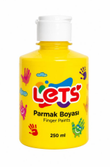 LETS PARMAK BOYASI 250ml. SARI L5602
