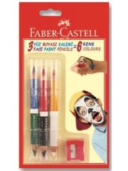 FABER YUZ BOYASI 6 RENK KALEMTRAS HED.(5170210306)