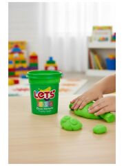 LETS OYUN HAMURU 110 gr NEON YESIL TEKLI (L01009)
