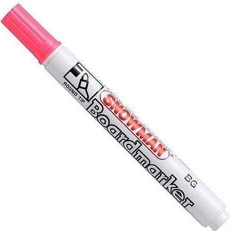 SNOWMAN TAHTA KALEMI PEMBE TEKLI